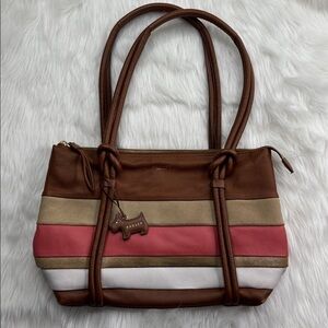 Radley London Wren Street medium tote bag in honey tan leather